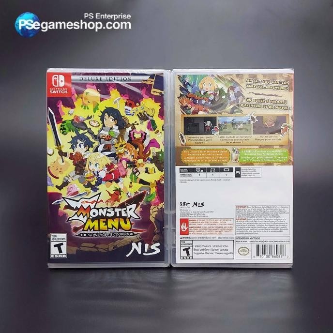 

PROMO SWITCH MONSTER MENU THE SCAVENGER'S COOKBOOK DELUXE EDITION (USA/ENG)