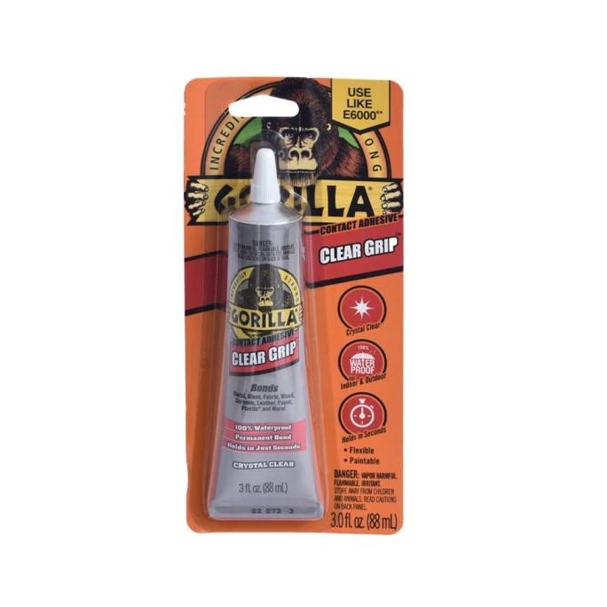 

Gorilla 88 Ml Lem Grip Flexible Clear