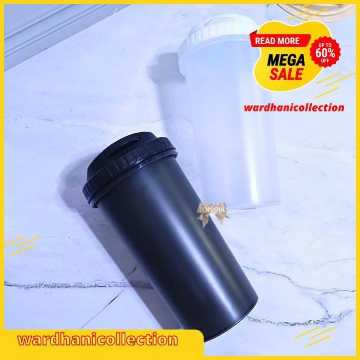 BOTOL MINUM SHAKER AKIRA 600ML TUMBLER KOCOK SUSU PROTEIN GYM SPORT FITNESS POLOS SOUVENIR PROMOSI C