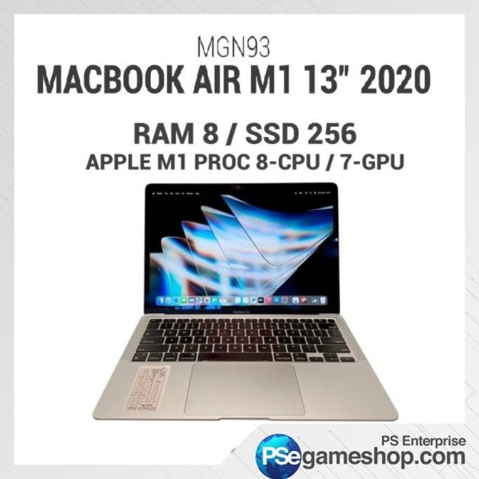 

PROMO MACBOOK AIR 2020 M1 256GB MGN63 MGN93 GARANSI RESMI INDONESIA