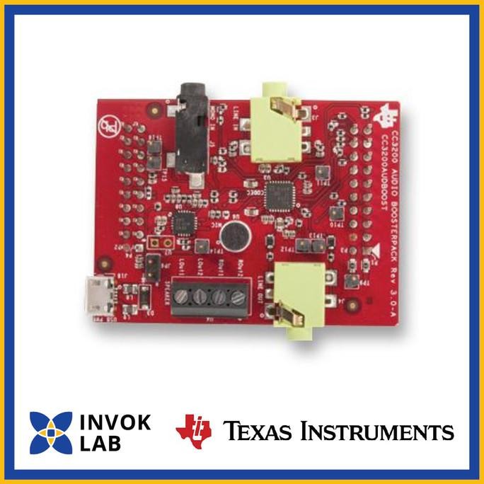 

PROMO TEXAS INSTRUMENTS CC3200AUDBOOST DEVELOPMENT BOARD WIRELESS DEVELOPMENT WIFI, SIMPLELINK AUDIO BOOSTERPACK, CC3200