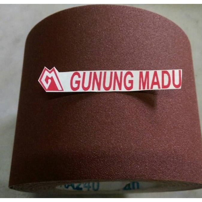 

Amplas Taiyo No 240 / 1 Rol ( 50 Meter) Amplas Roll Taiyo Kain Tersedia