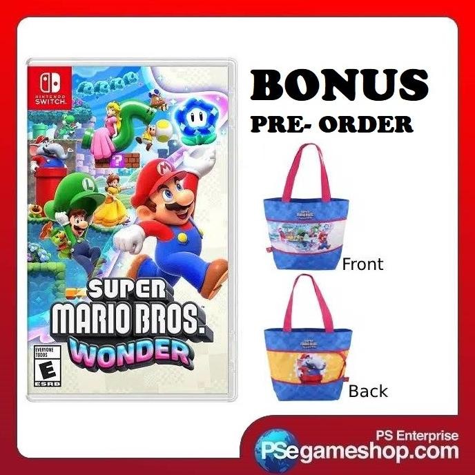 

PROMO NINTENDO SWITCH SUPER MARIO BROS WONDER (ASIA/ENGLISH)