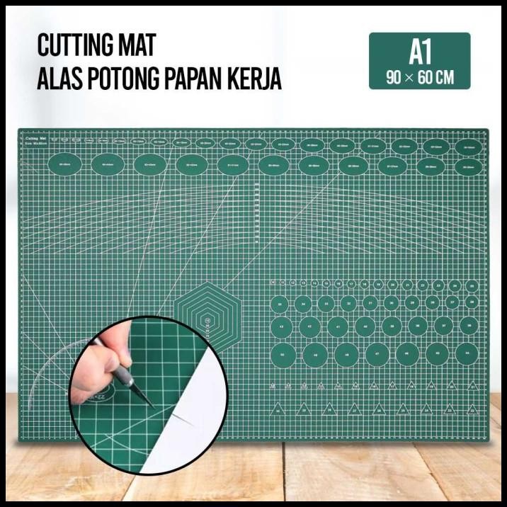 

Mat Alas Potong Papan Kerja Working Pad Cutting A1 90 X 60 Cm - Qj4