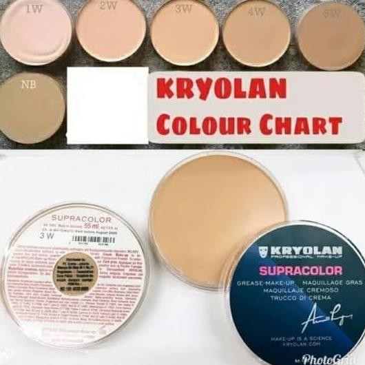 dijamin original Kryolan besar 55ml / foundation kryolan / crayolan