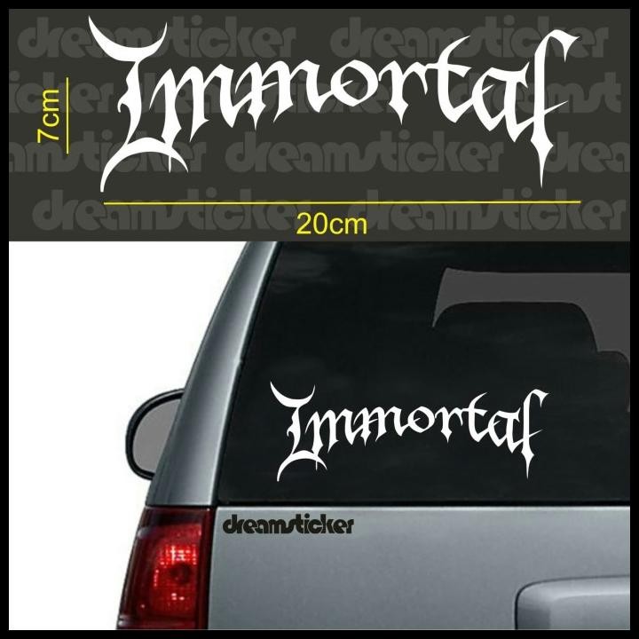 

BEST DEAL STICKER STIKER MUSIK BAND IMMORTAL !!!