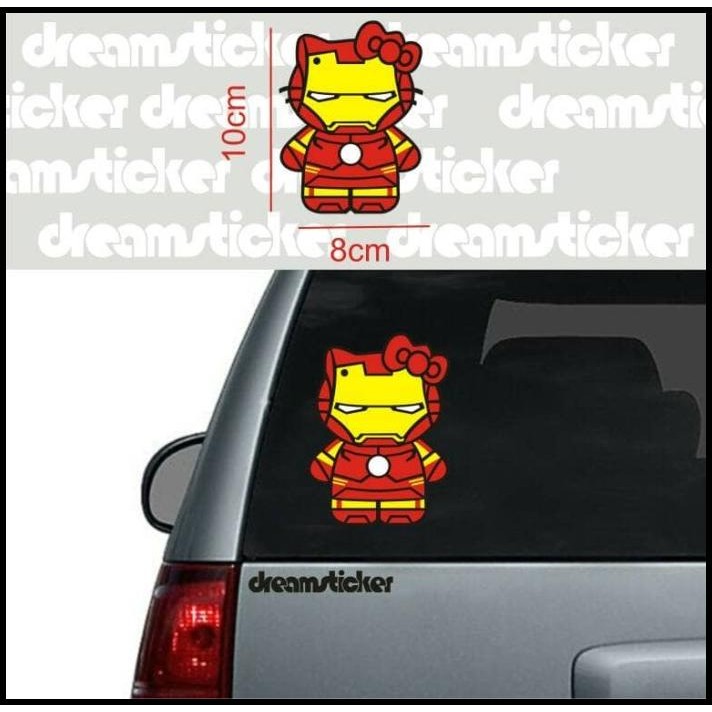 

BEST DEAL STICKER STIKER IRON MAN KITTY !!!