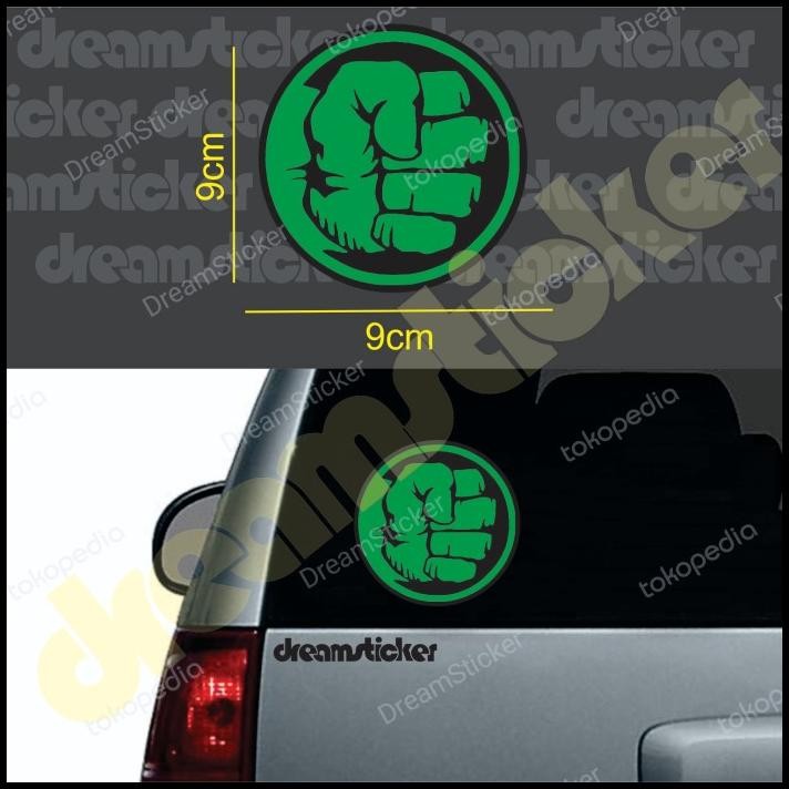 

GRATIS ONGKIR CUTTING STICKER HULK LOGO STIKER !!!!!!