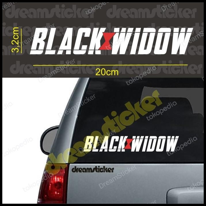 

BEST DEAL CUTTING STICKER BLACK WIDOW STIKER