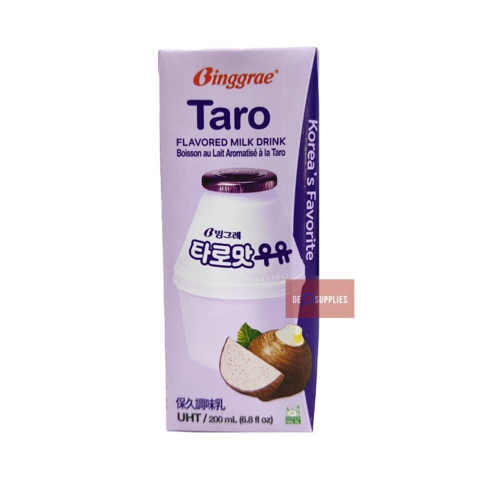 

Binggrae Taro L 200Ml Uu Orea Hit Viral Raa Tala Bingrae