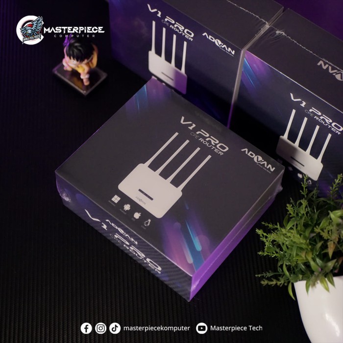 ADVAN CPE V1 Pro Modem + Wifi + Router + 4G LTE unlock all operator (SIM CARD) GARANSI RESMI