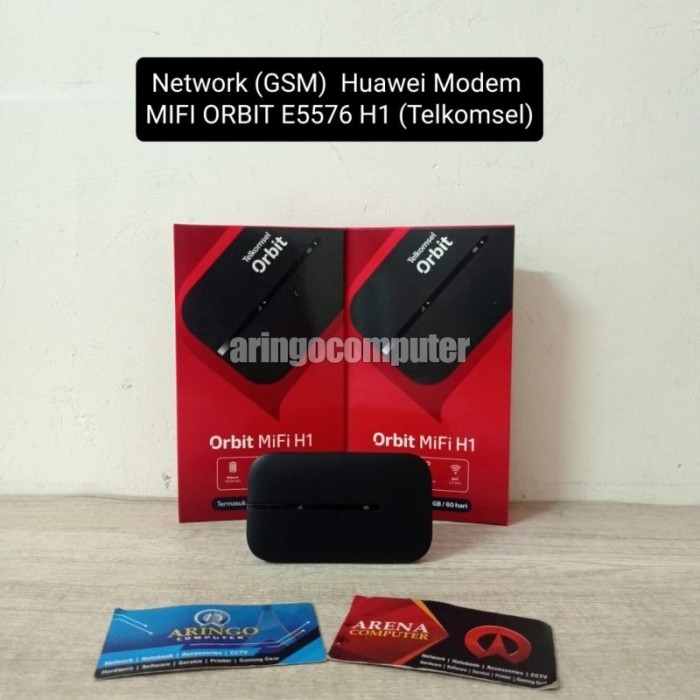 Network (GSM) Huawei Modem MIFI Orbit E5576 H1 (Telkomsel)