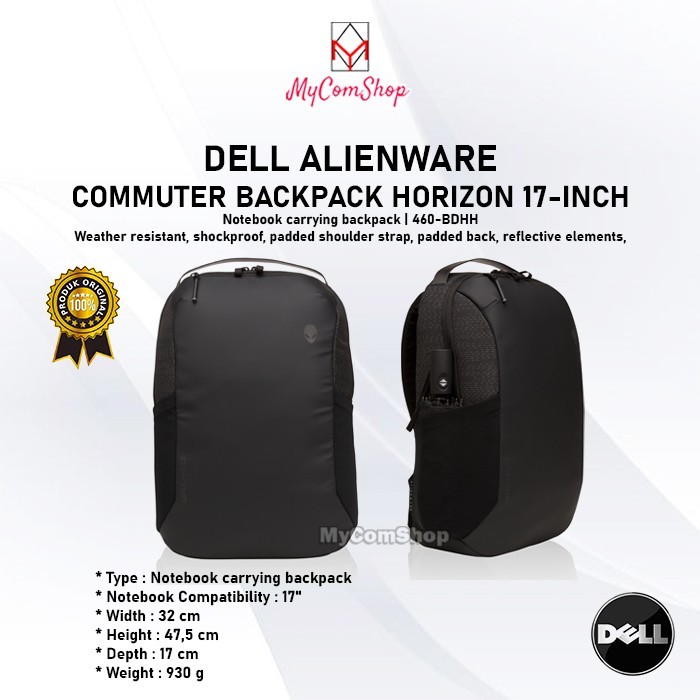 TAS DELL ALIENWARE HORIZON COMMUTER - ORIGINAL PRODUCT