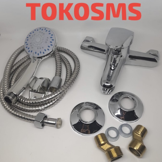 kran air batub shower panas dingin model wasser dan toto