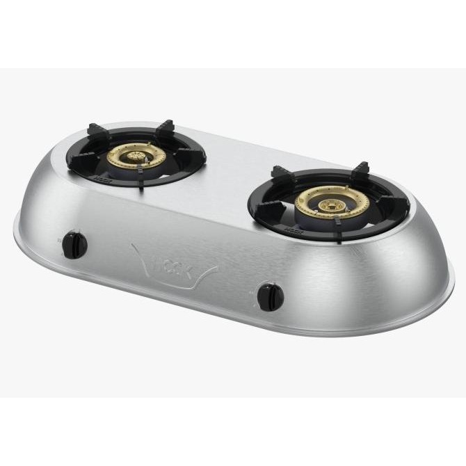 HOCK HP-220DM DWI MUTIARA Kompor Gas 2 Tungku - ORIGINAL