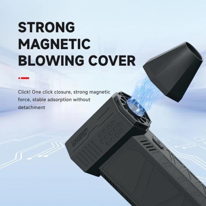 Zola Mini Turbo Air Duster Blower - Peniup Udara Portabel untuk Keyboard, PC, Laptop, dan Kamera