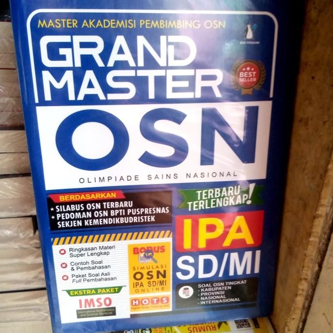 

READY STOK GRAND MASTER OSN (OLIMPIADE SAINS NASIONAL)IPA ,SD/MI by EDU PENGUIN LIMITED EDITION