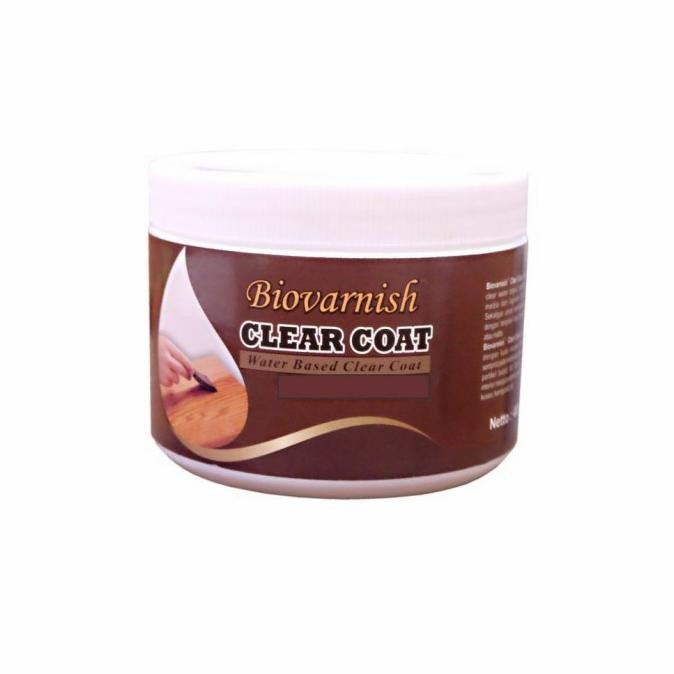 Pernis Kayu Bening Natural Transparan Biovarnish Clear Coat 400gr BIG SALE |