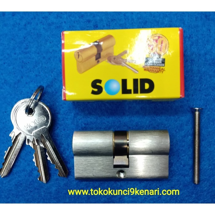 Silinder kunci merk solid 6cm