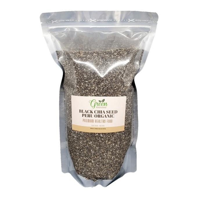 

Bisa Grab ! BLACK CHIA SEED 1 KG PERU ORGANIC - CHIA SEEDS CHIASEED 1000 GRAM