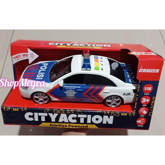 Cruzer City Action 1:16 Scale Police Car