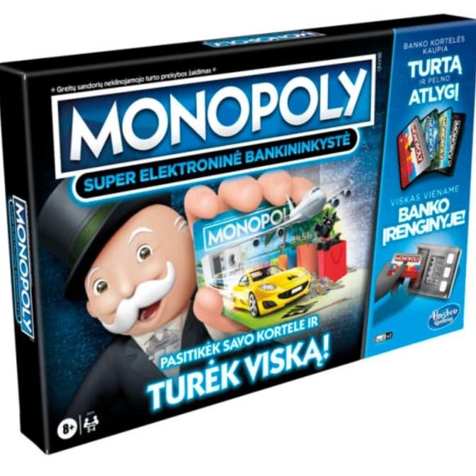 Monopoly Super Electronic Banking Mainan Monopoli