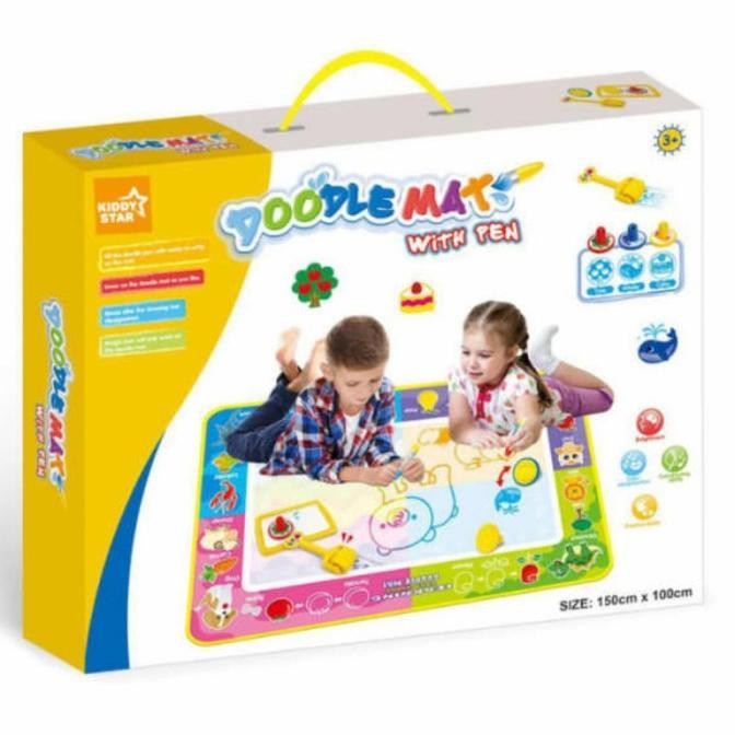 

Kiddy Star Learning Water Doodle Mat Fruits 150 x 100 cm