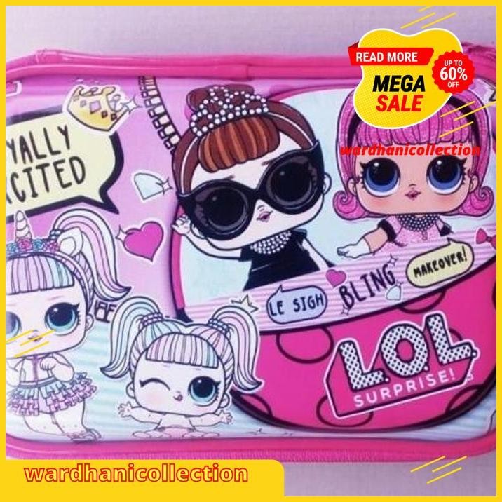 

[LOL] TEMPAT PENSIL JUMBO LOL SURPRISE ! / 3D PENCIL HARD CASE SMIGGLE BEST QUALITY !