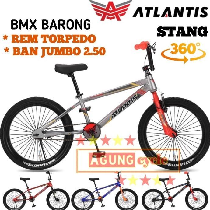 PNP - Sepeda BMX Fat bike Terpedo Atlantis 20 Barong