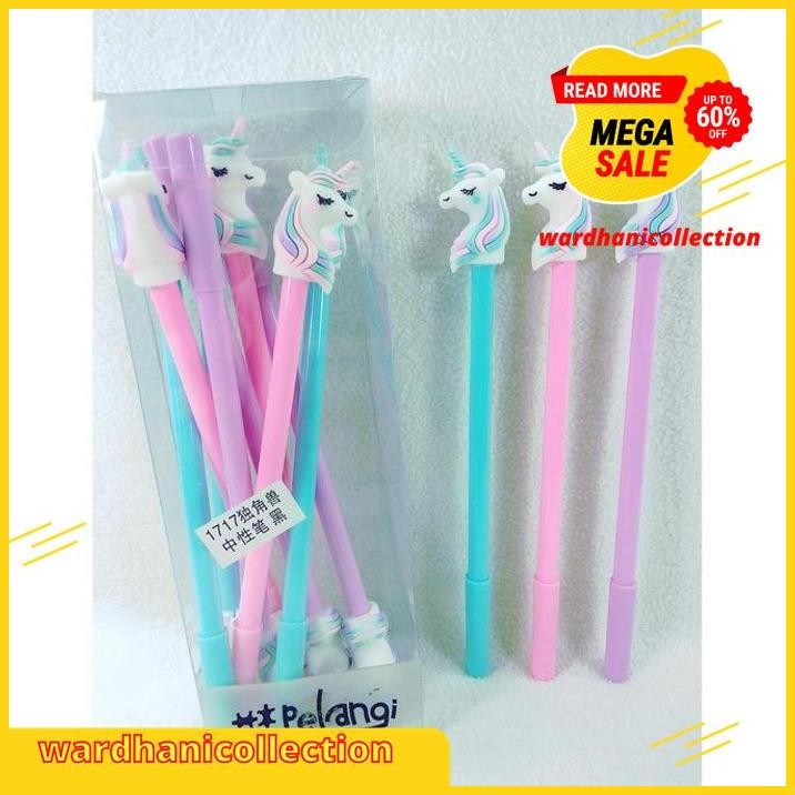 

PULPEN UNICORN / GEL PEN KUDA PONNY SOUVENIR UNIK PENA PEGASUS LUCU ONGKIR NOL !!!!
