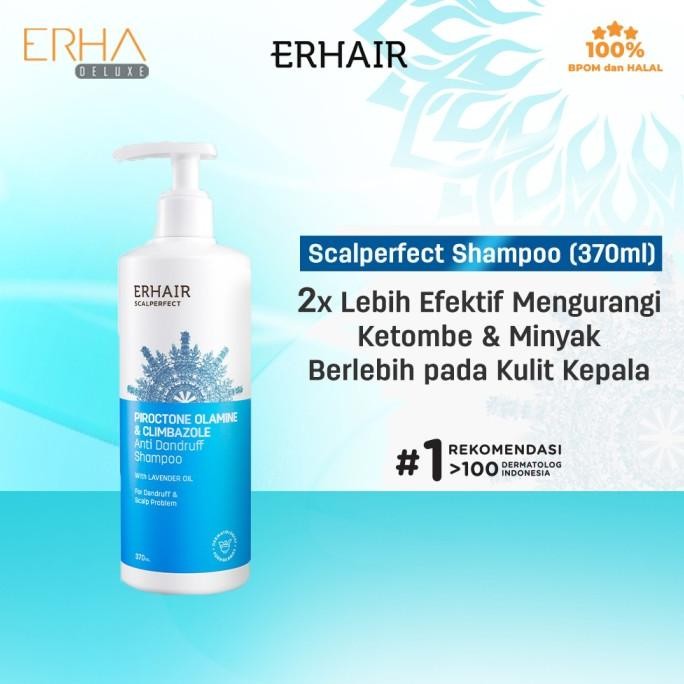ERHA ERHAIR Scalperfect Shampoo 370 ml - Shampo Anti Ketombe, Dandruff