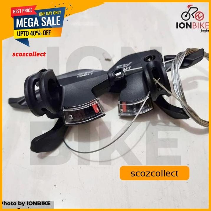 SHIFTER LTWOO A3 3X8 SPEED MURAH SEPEDA MTB BISA UNTUK SHIMANO 3 X 8 SHIFTERS PENGOPER GIGI SEPEDA G