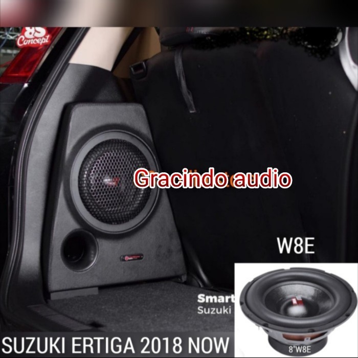 Subwoofer Cello 8inch plus Pasive Box PNP Mobil Suzuki Ertiga 2018-Now