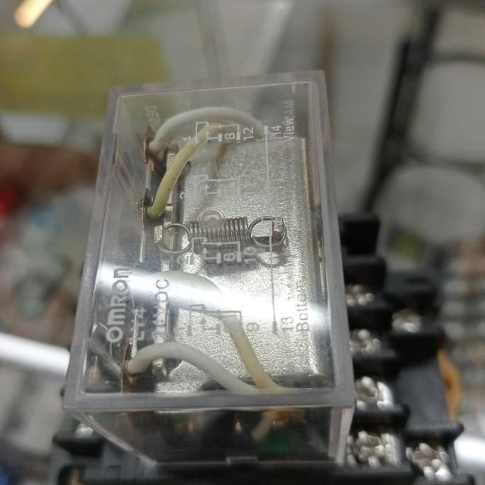 Promo Relay Omron Ly4 48Vdc + Socket COD