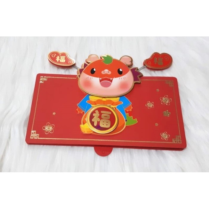 

Imlek Angpao Imlek Lipat Susun Shio Naga Unik Lucu Bagus 3190 - 3190.3 !NEW