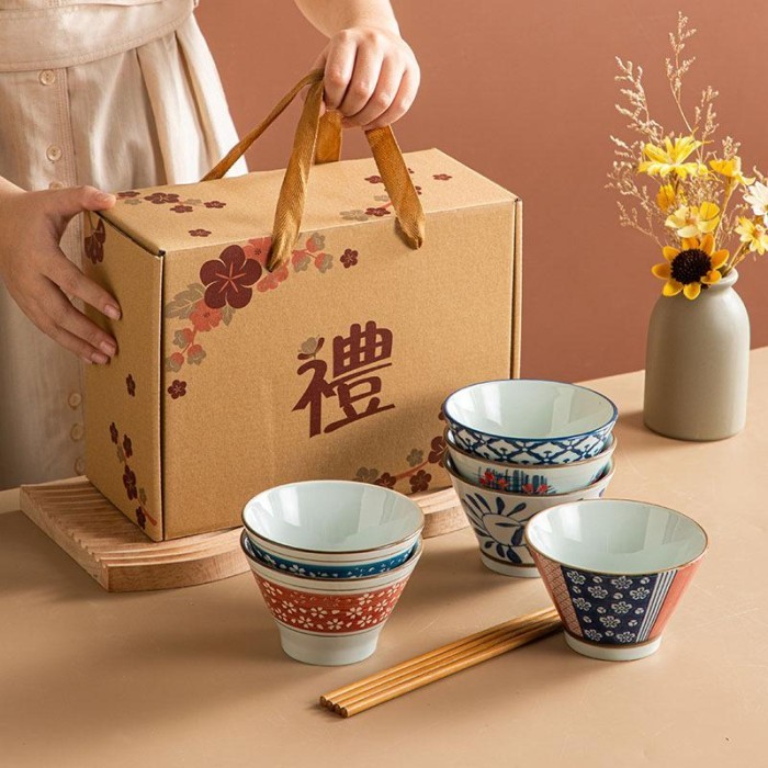 

Imlek Niku Bowl Box Set / Hampers Imlek Mangkok Keramik CNY Gift Hadiah !NEW