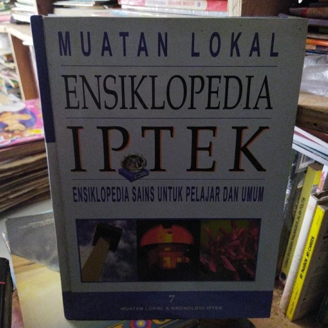 

HOT SALE ensiklopedia muatan lokal iptek untuk pelajar dan umum 7 hard cover BIG SALE