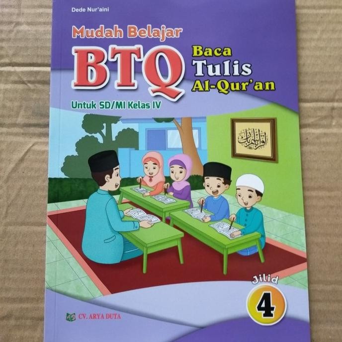 

BERKUALITAS Buku belajar baca tulis al-Quran(BTQ) k13 untuk sd/mi kelas 4 TERLENGKAP