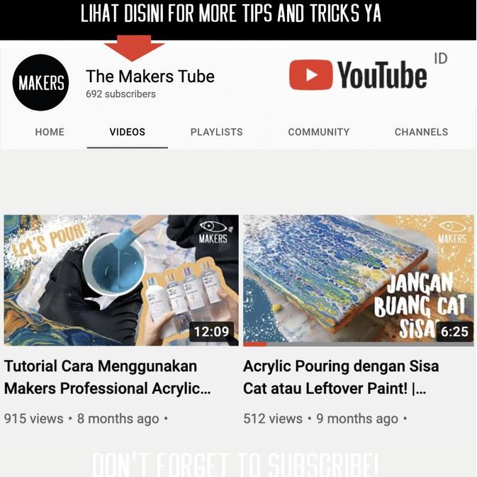 

MAKERS Paint Medium - Professional Acrylic Pouring 1000 ml GVS