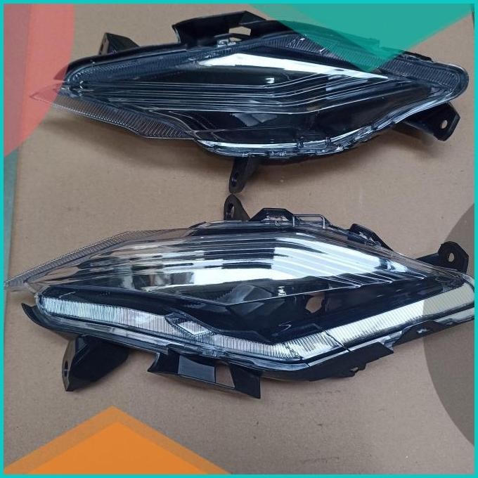 Cms. Sen Depan Reflektor Hitam Beat Deluxe 2020-2021-2022-2023 Costum