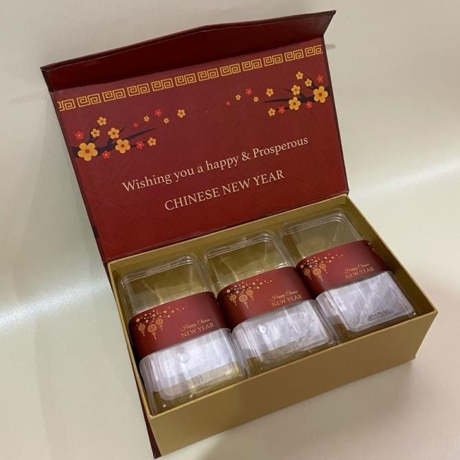 

TERBARU GIFT BOX HAMPERS HARDBOX DUS IMLEK KUE KERING PARCEL PACKAGING CHINESE !!!!!