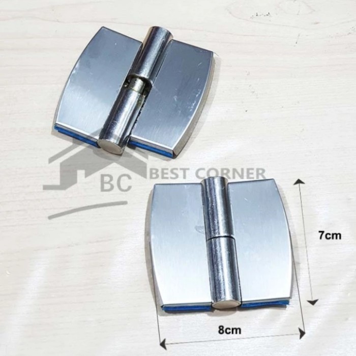 ENGSEL PINTU TOILET/ENGSEL PARTISI/ENGSEL PINTU KAMAR MANDI - OVAL