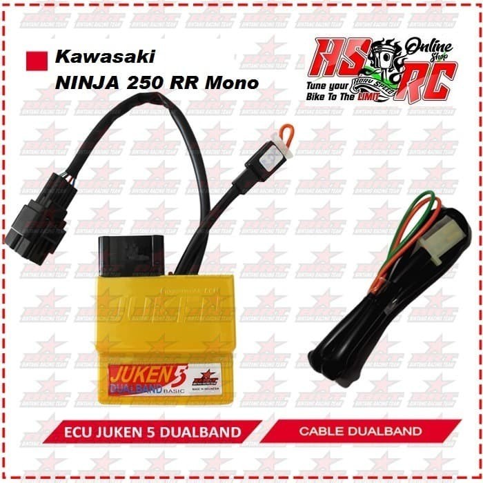ECU JUKEN 5 BRT DUAL BAND KAWASAKI NINJA 250 Fi RR MONO ECM NINJA MONO