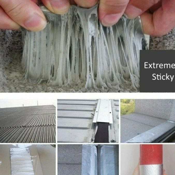 Promo Lakban Anti air tambal bocor atap lebar 10cm COD