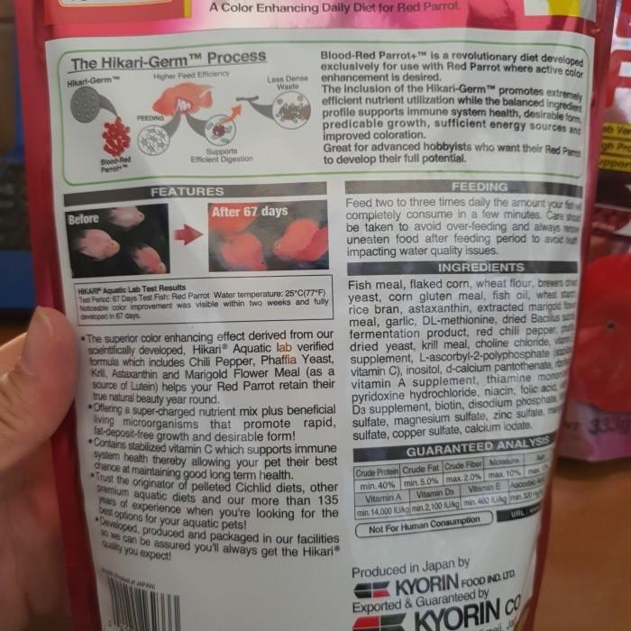 Hikari Bloodred Parrot