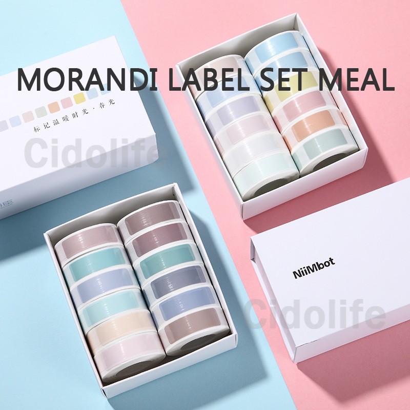 

NIIMBOT D11 D110 D101 Set Label Kertas 12 Gulungan (seri Morandi) Stiker Label Musim Gugur Morandi & Musim Semi Morandi |ybYqSICA|