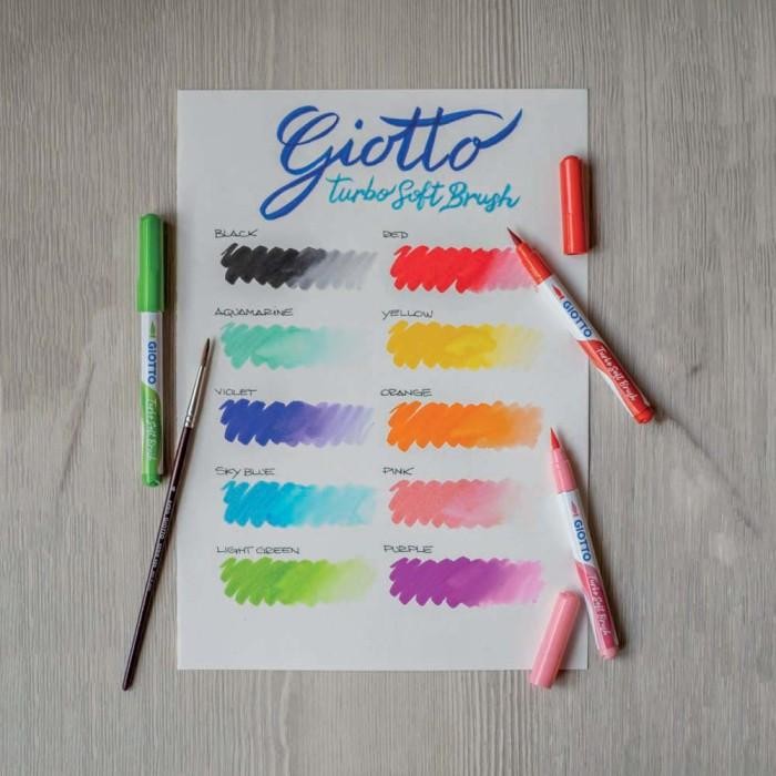 

Giotto Soft Brush Pen 10 Colors