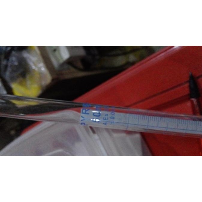 Buret Pyrex 25Ml Glass Stoppee Murah Original Dan Terlaris