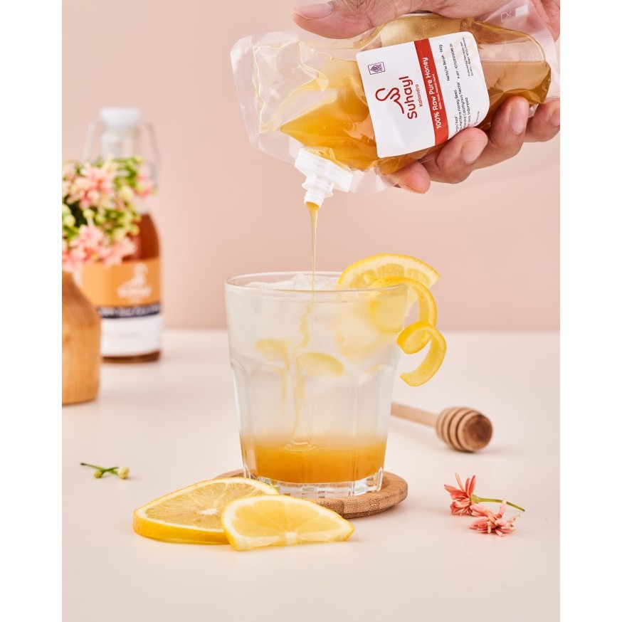 

Terlaris Refill madu Suhayl 450 g all varian Raw Pure Honey pouch SALE
