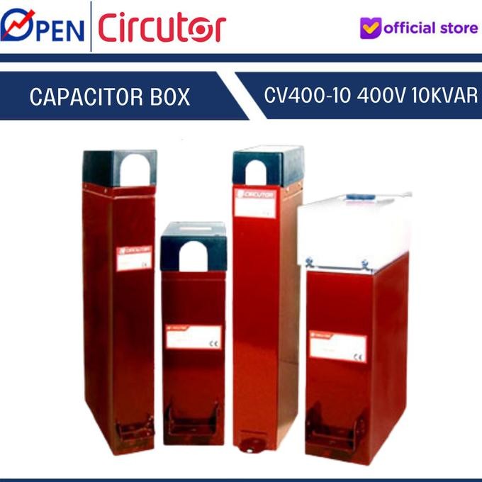Capacitor Box / Dry Type 400V 5Kvar, 10Kvar, 12.5Kvar Circutor